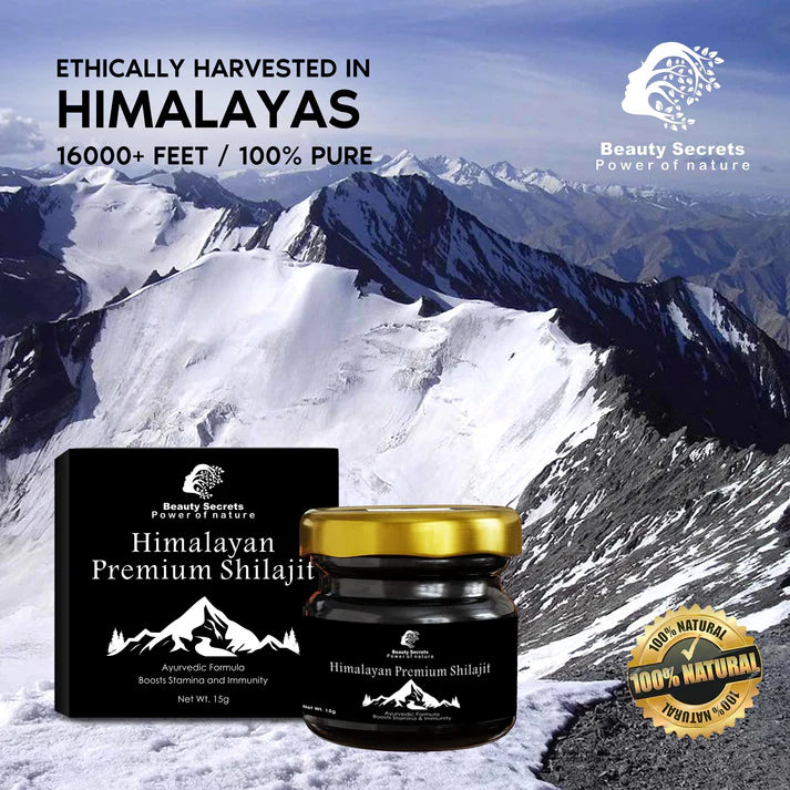 🚀 Pure Shilajit – Fuel Your Passion & Last Longer Naturally 🍃